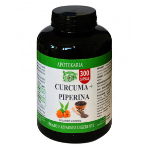 Curcuma+Piperina 300 capsule