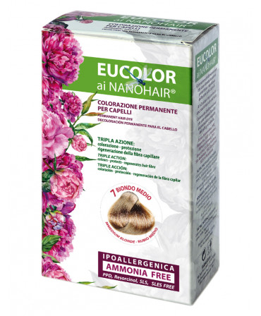 Tinta Eucolor 7 Biondo medio