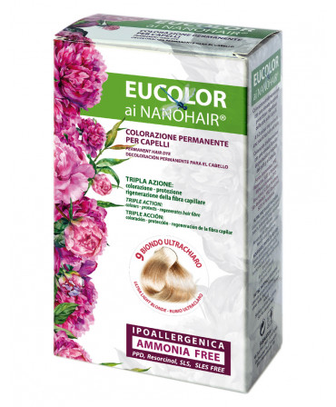 Tinta Eucolor 9 Biondo ultrachiaro