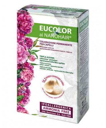 Tinta Eucolor 10.2 Biondo chiarissimo sabbia