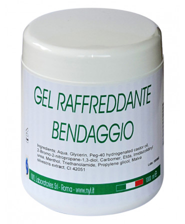 Gel raffreddante bendaggio 1000 ml
