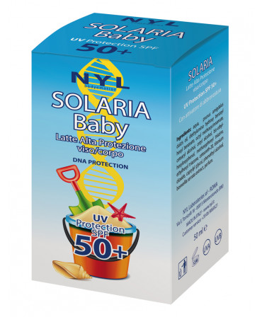 Solaria latte solare protezione baby 50 ml