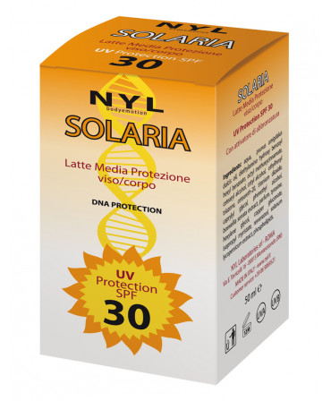 Solaria latte solare 50 ml spf 30
