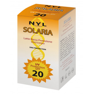 Solaria latte solare 50 ml spf 20