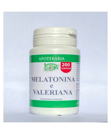 Melatonina e Valeriana 200 compresse