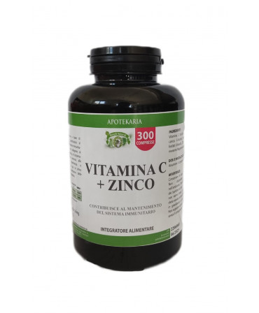 Vitamina C + Zinco 300 compresse