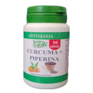 Curcuma+Piperina 50 capsule
