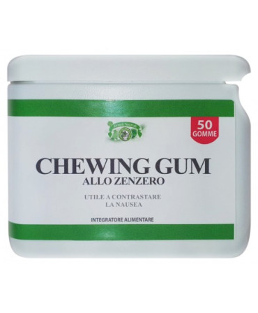 Chewing gum allo zenzero 50 gomme